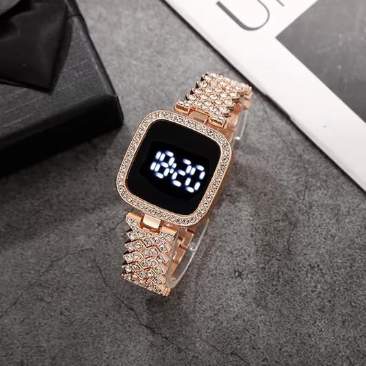 Women's Alloy Quartz Watch – Elegant & Waterproof