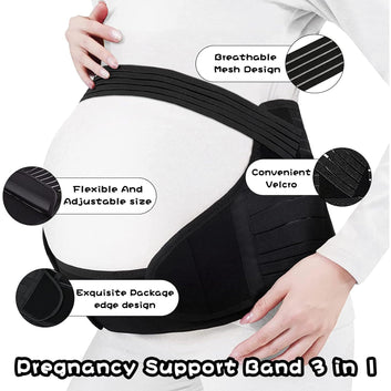 Adjustable Maternity Support Belt – Pregnancy Belly Band