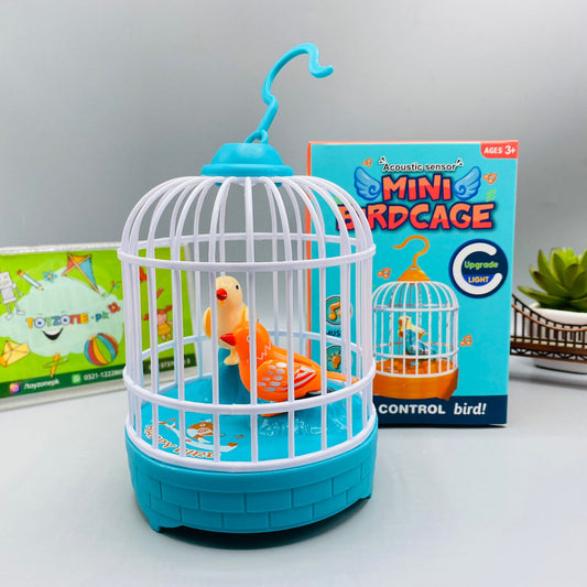 Voice Controller Birds Cage With Light & Sound
